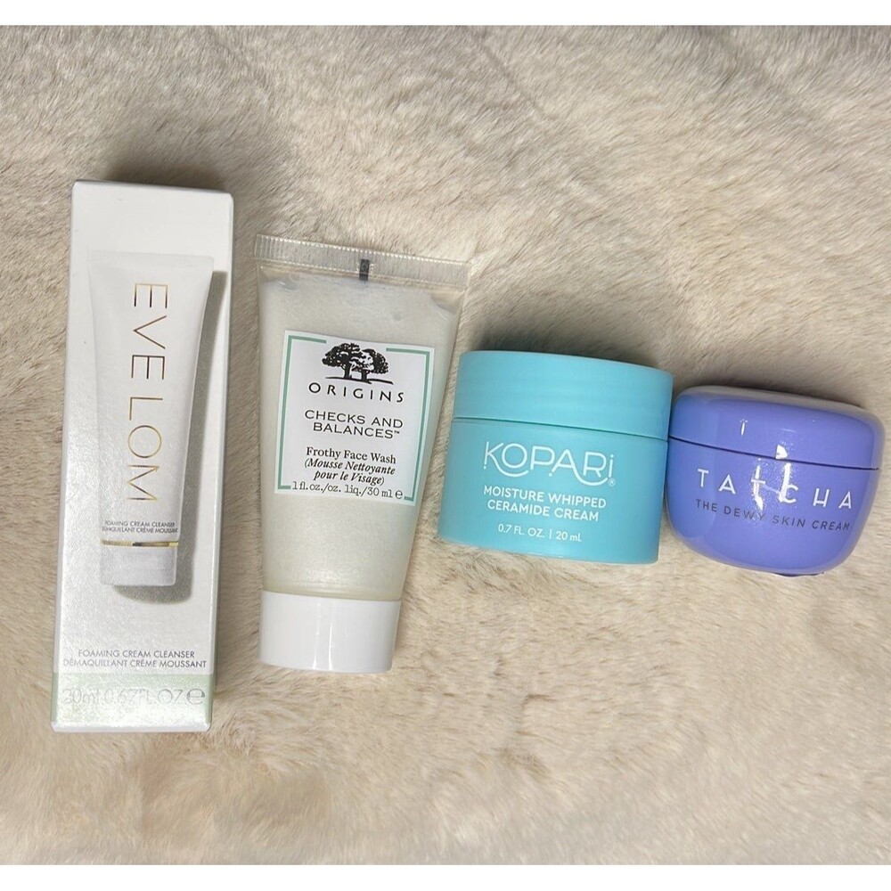 Luxury Deluxe Skincare Bundle: Eve Lom, Origins, Kopari, Tatcha
